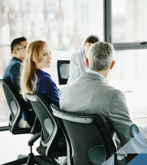 Business team in a meeting